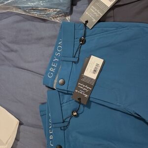 Greyson Teal Blue Performance Pants